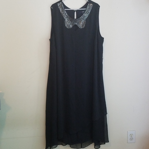 Demin 24/7 Black Dress - Picture 1 of 2